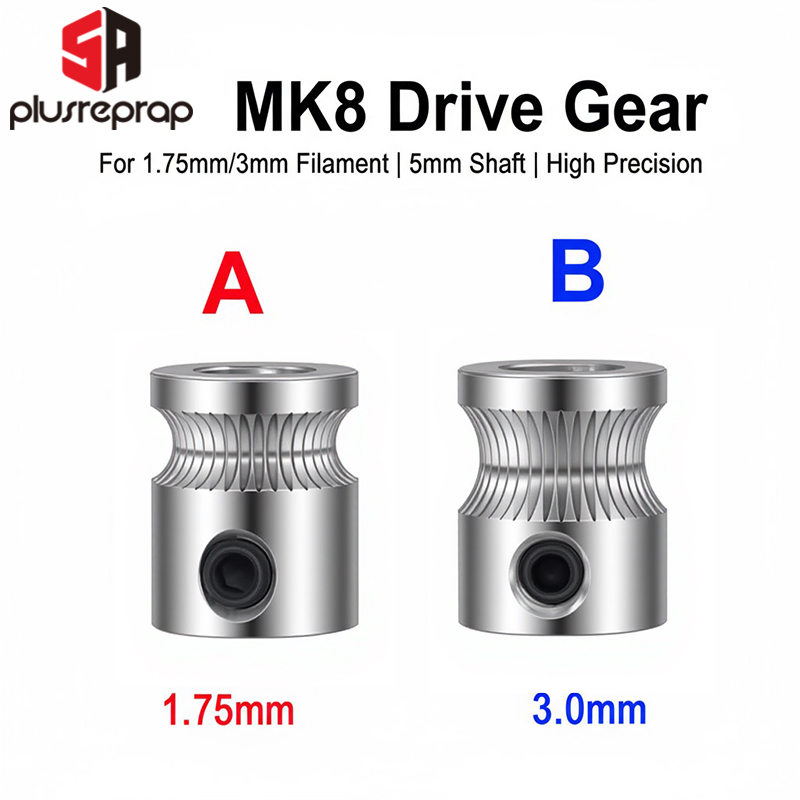 1PC MK8 Drive Gear for 1.75mm  - Direct Drive Extruder ulasan dan harga