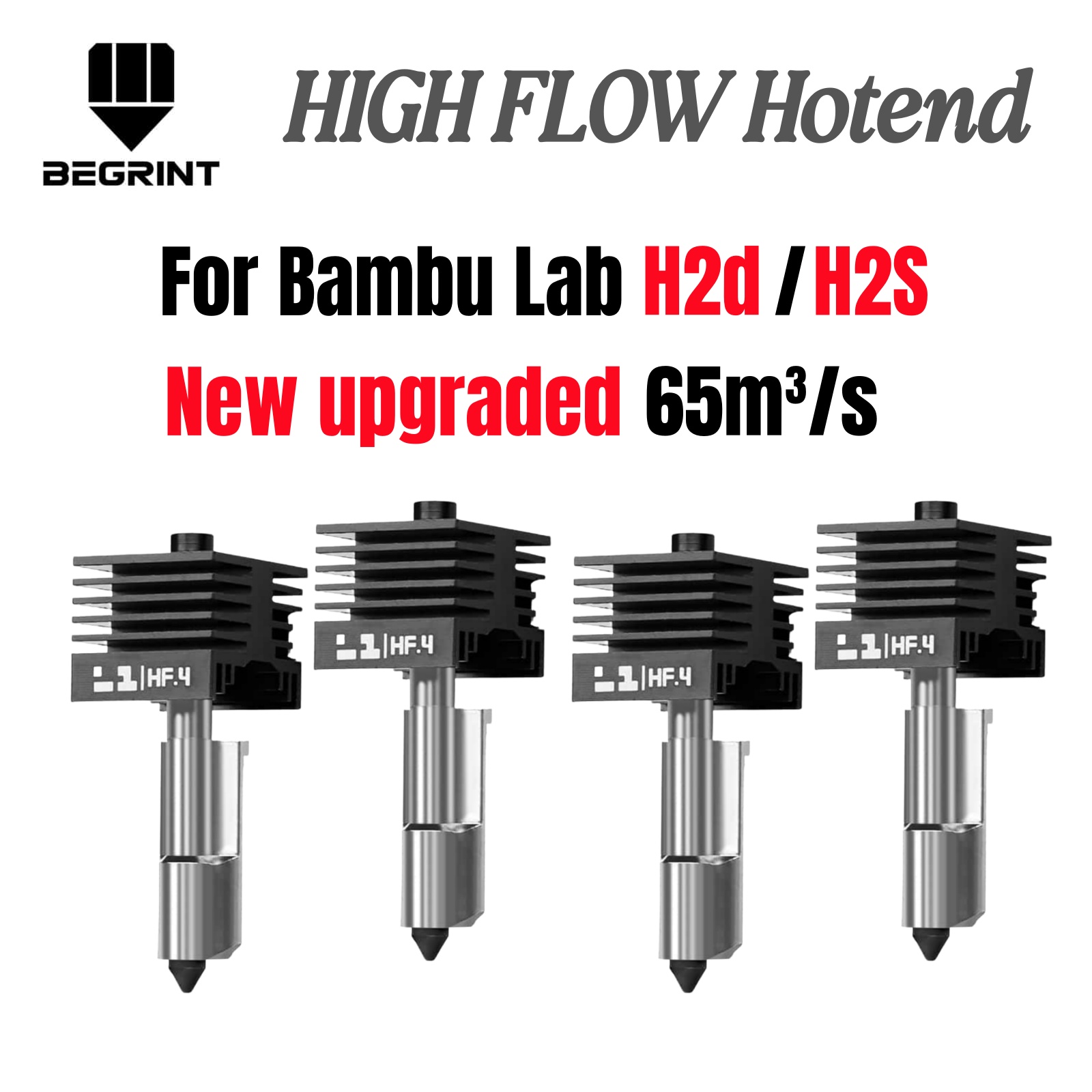 For Bambu Lab H2S H2D High flo - Hotend 0.4Mm ulasan dan harga