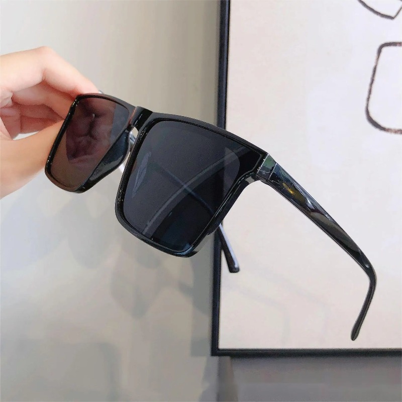 New Black Sunglasses Men's Dri - Uv Resin ulasan dan harga