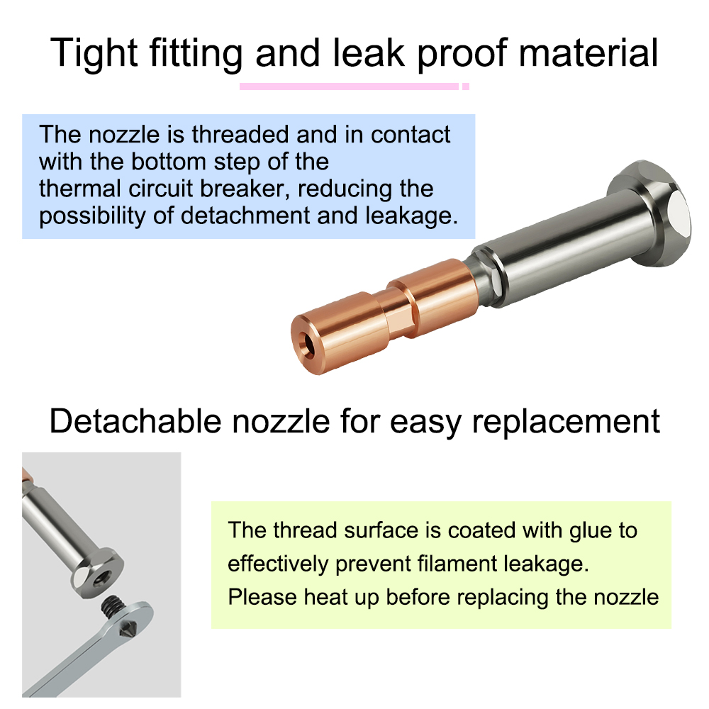 New Upgrade Nozzle For Anycubi - Hotend 0.4Mm ulasan dan harga