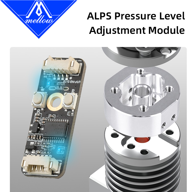 Mellow ALPS-V6 Heatsink Smart  - Direct Drive Extruder ulasan dan harga