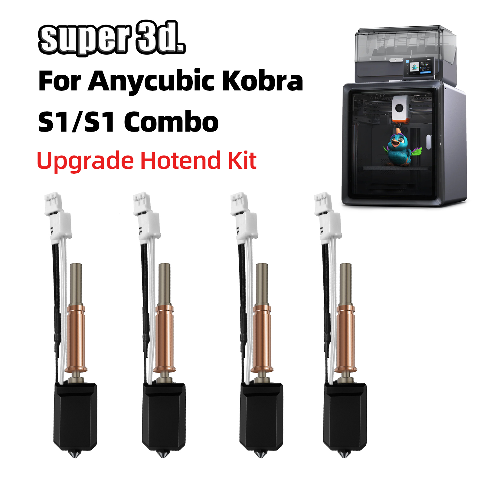 For Anycubic Kobra S1 Hotend K - Hotend 0.4Mm ulasan dan harga