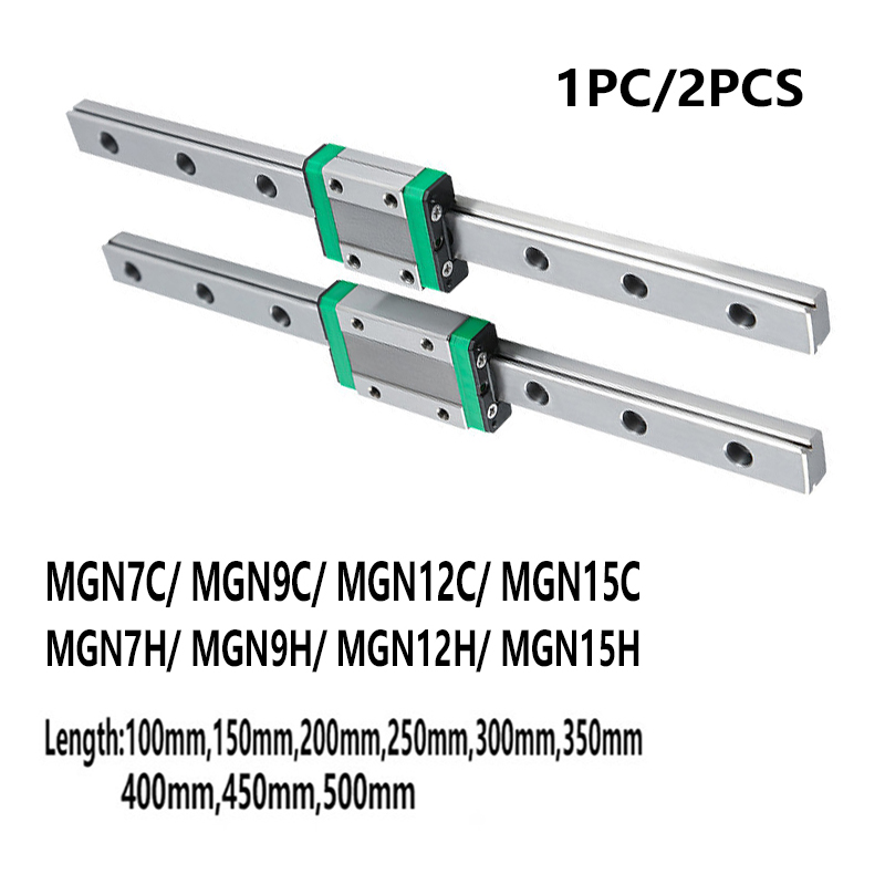 MGN7 MGN9 MGN12 MGN15 1PC Mini - Linear Rail Mgn12H Set ulasan dan harga