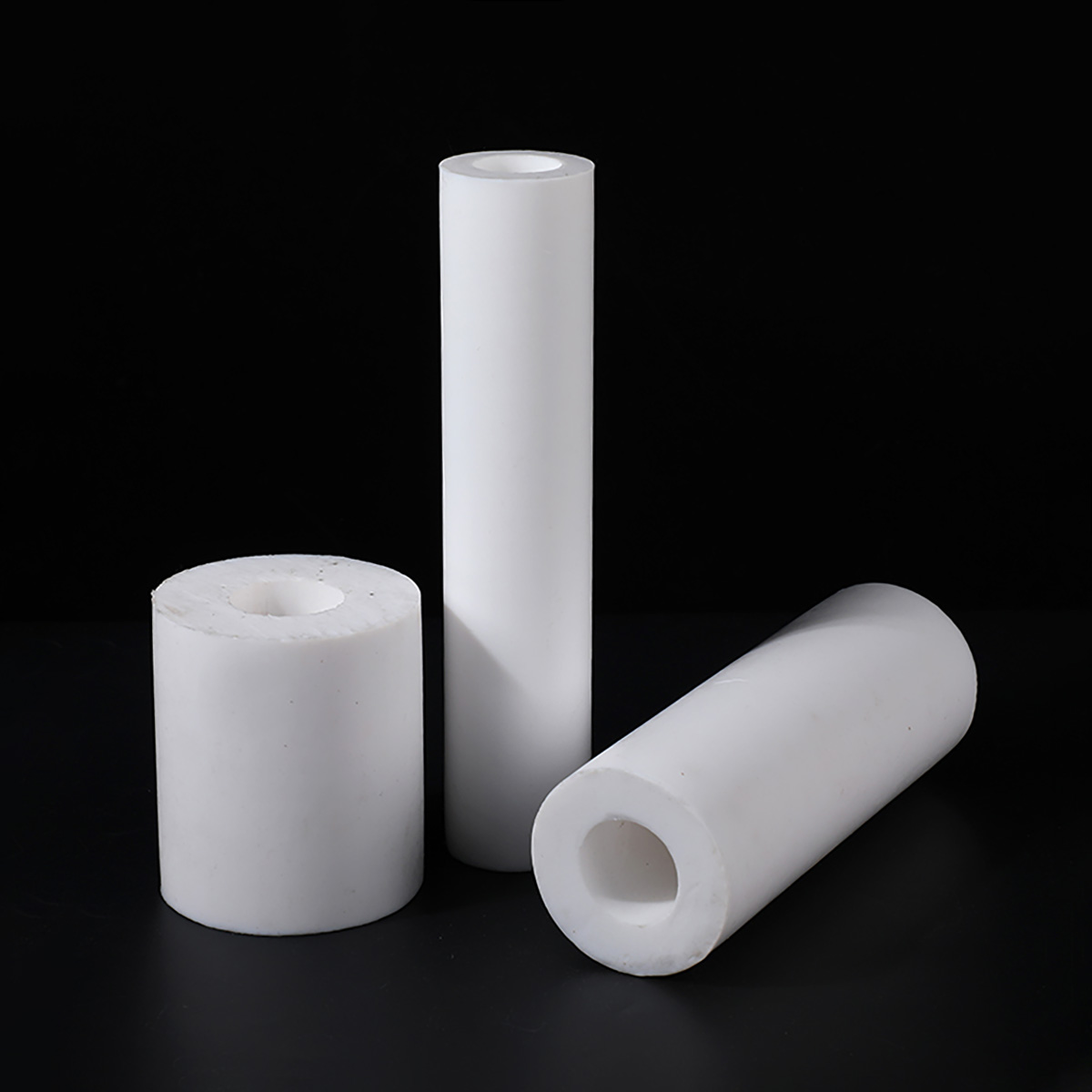 1Pcs White PTFE Hollow Rod Pol - Ptfe Tube ulasan dan harga