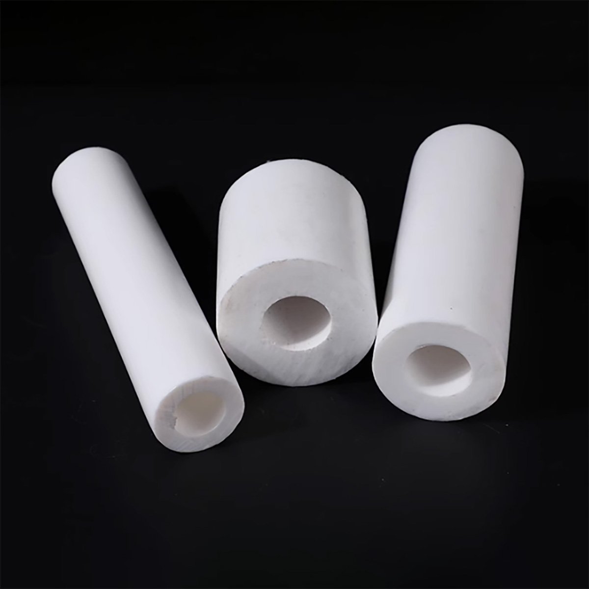 1Pcs White PTFE Hollow Rod Pol - Ptfe Tube ulasan dan harga