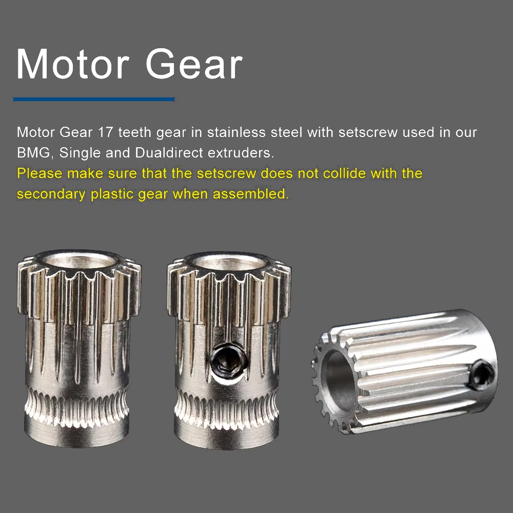 Dual Drive Gear Hardened Steel - Direct Drive Extruder ulasan dan harga