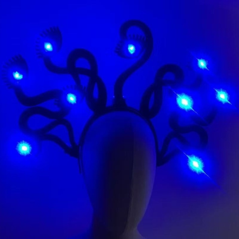 Light Up Multi Evil Eye Snake  - Cobra Extruder ulasan dan harga