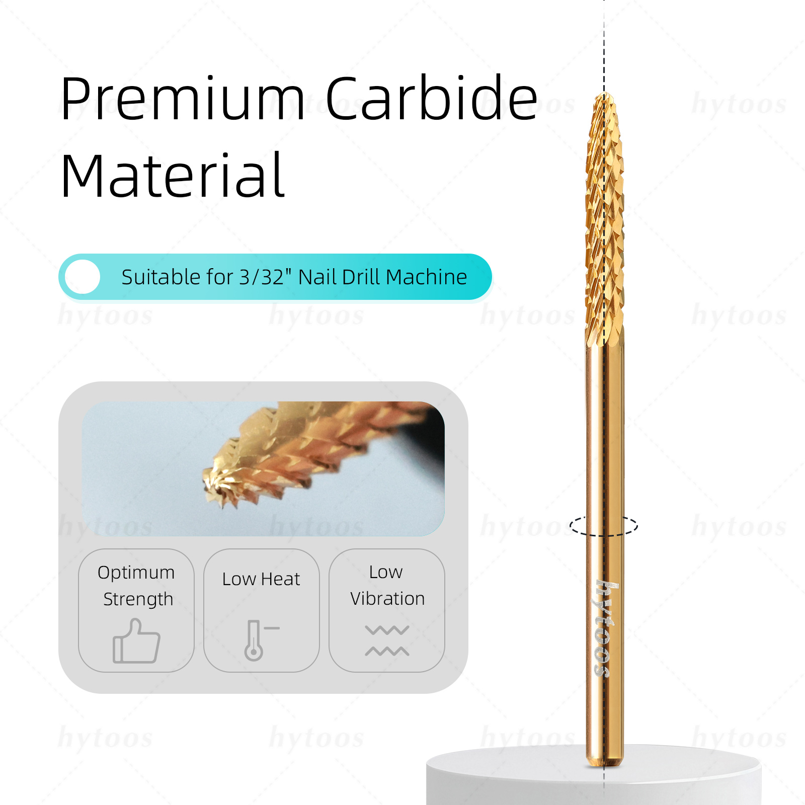 HYTOOS Under Nail Cleaner Carb - Nozzle Tungsten ulasan dan harga