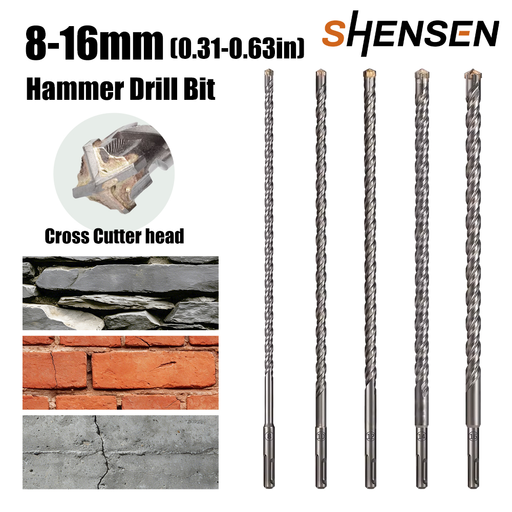 500mm Extended SDS Plus Cross  - Nozzle Tungsten ulasan dan harga