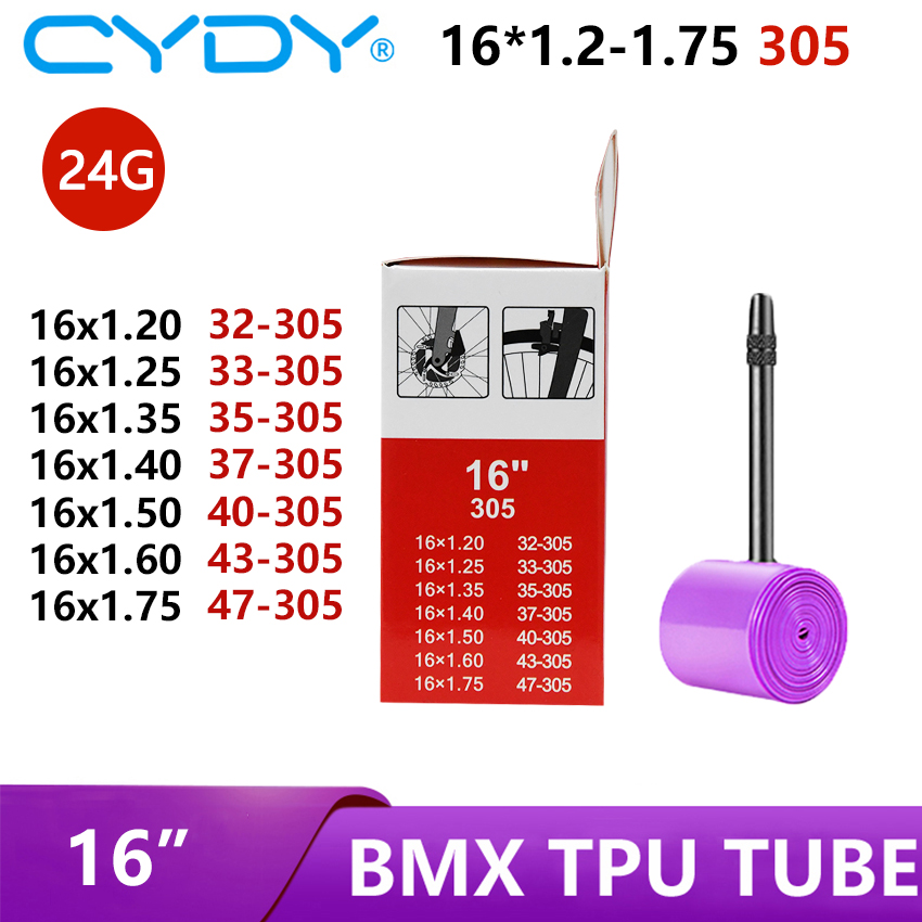 CYDY TPU BMX Bike Inner Tube 1 - Filament 1.75 ulasan dan harga