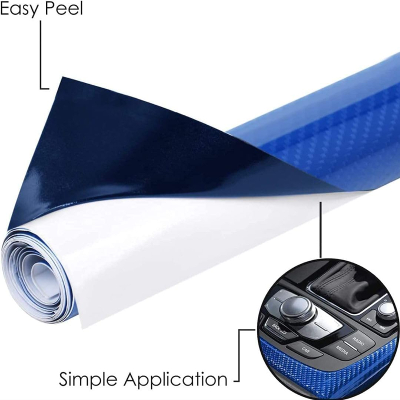 High Glossy 6D Colorful Fiber  - Fep Film ulasan dan harga